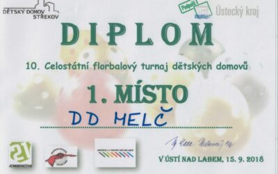 Celostátní florbalový turnaj dětských domovů